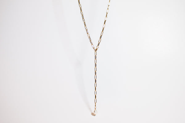 THE LINA DROP NECKLACE