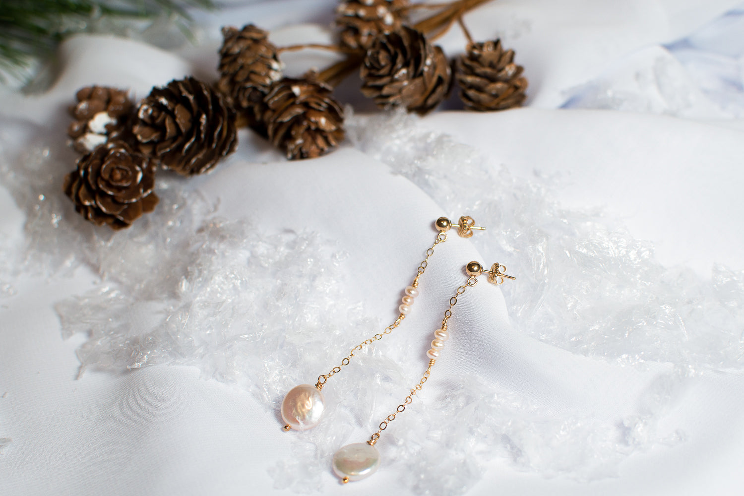 THE MELANY PEARL EARRINGS